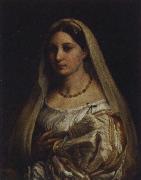 Aragon jose Rafael Women wear the veil oil painting on canvas
